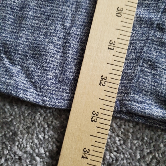 Duluth Shirt Mens Extra Large Blue Gray Button Up Flannel Free Swinging - Picture 12 of 12